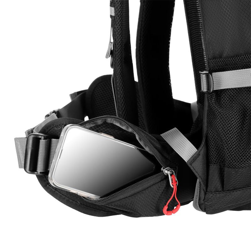 Nc1993 Northlake Black Tourist Backpack 30l+10 Nils Camp fekete hátizsák