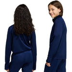 adidas Entrada 26 Training Top Navy Blue JZ6638 Kids Sweatshirt 104cm pulóver
