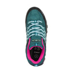 CMP Rigel Low WP women's trekking turquoise türkiz cipő