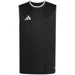 Adidas Entrada 26 Sleeveless Jersey Kids' Black fekete gyerek póló KB3933