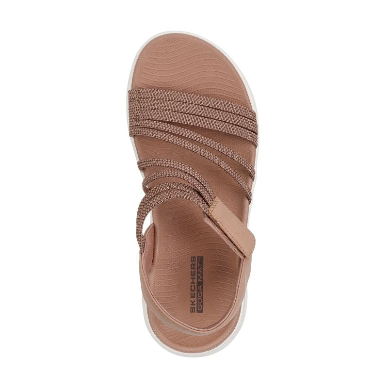Skechers Women's GO WALK FLEX SANDAL EMMA 141473 TAN