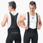 Rockbros 200021 Long Cycling Bib with Pad Size - Black fekete nadrág