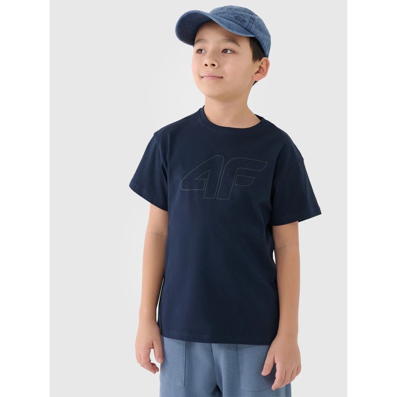4f Boy's printed T-shirt 4FJWMM00TTSHM2331-31S Ruházat