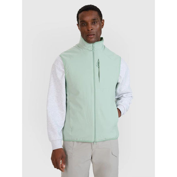 4f Men's sleeveless vest with stand-up collar 4FWSS25TVJAM194-47S General