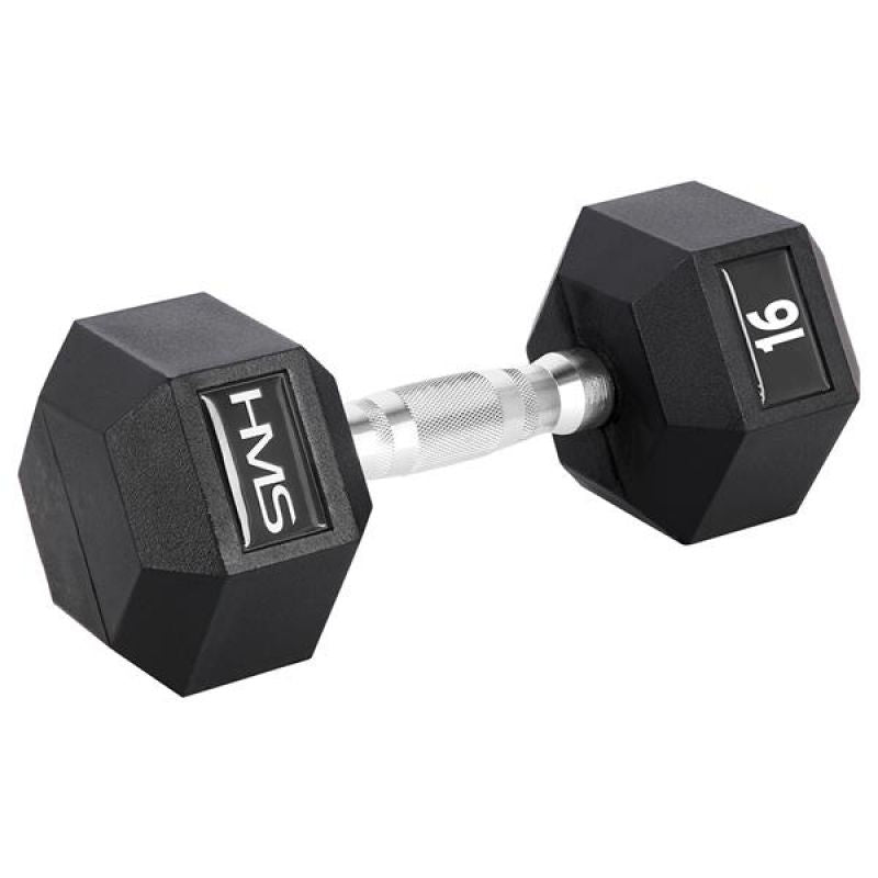 HMS HEX PRO dumbbell 16 kg szürke póló 17-66-117