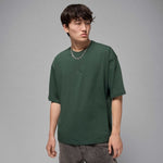 AIR Jordan Men's Flight Essentials Oversized T-Shirt Green - zöld póló