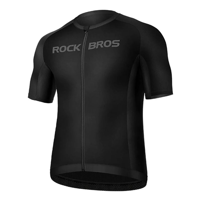 Rockbros 15120002002 Sleeve Cycling Jersey - Black fekete short