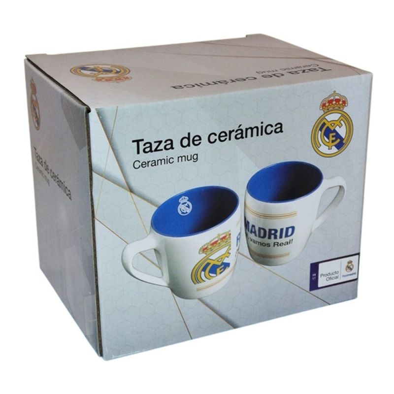 Real Madrid Ceramic Mug in Box 400ml