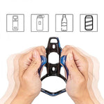 Rockbros FK338 Bike Bottle Holder - Black and Blue kék water bottles, training equipment