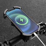 Rockbros 25210032005 Motorcycle Phone Holder for Mirror - Black lusterko phones and accessories