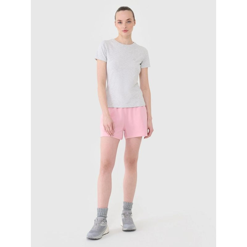 Slim plain women's T-shirt 4F 4FWMM00TTSHF2673-27M 2xl póló