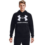 Under Armour Under Armor Rival Fleece Big Logo HD 1357093 001 sweatshirt fekete pulóver