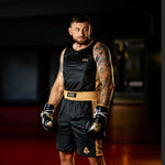 DBX Bushido GOLD training boxing ezüst short