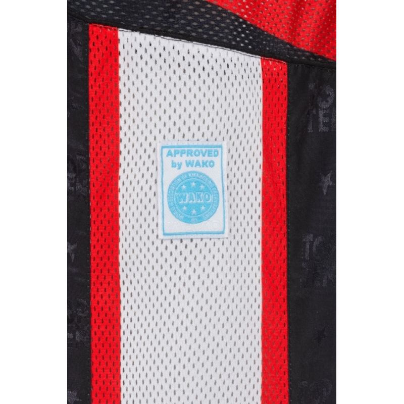 TOP TEN kickboxing outfit “Urban Arts” black and red (WAKO APPROVED new)