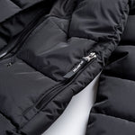 Iguana Quilted Winter Coat Manka W fekete kötött sapka 92800621825