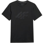 Men's T-shirt 4F M3342 deep 4FWMM00TTSHM3342 20S fekete póló