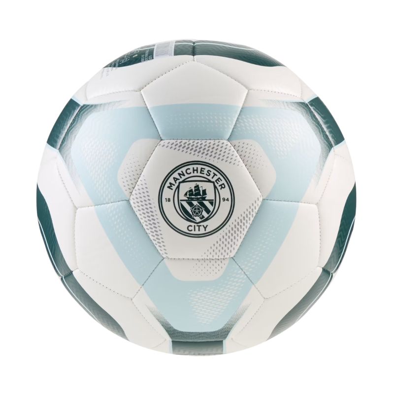 Puma MCFC King white-green- 85013 kék futball labda