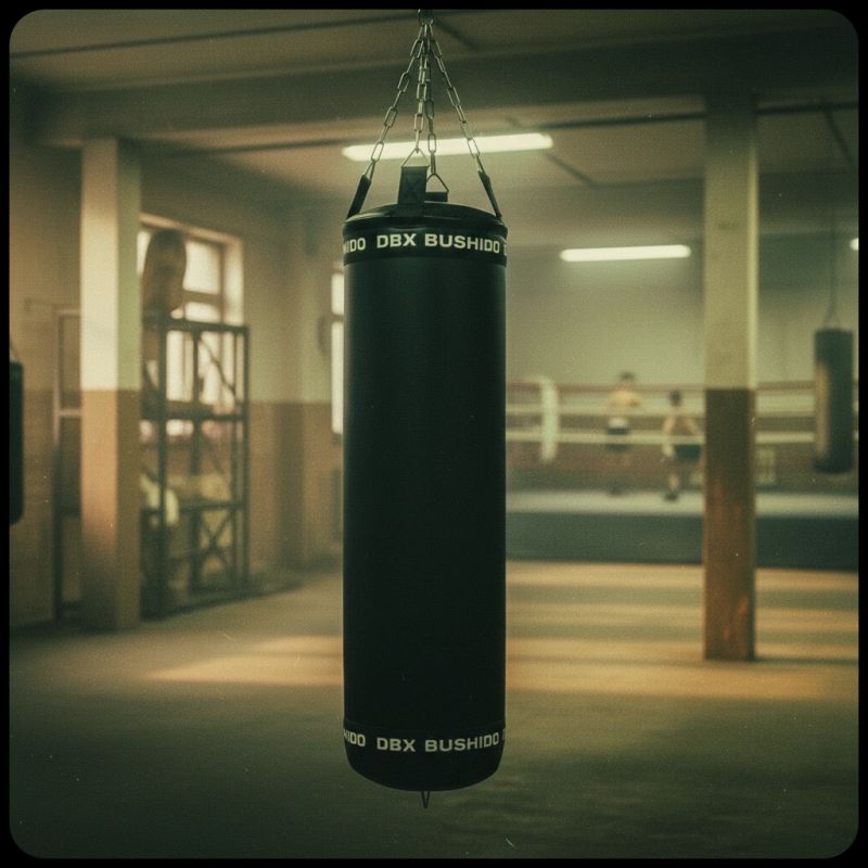 DBX Bushido PREMIUM Punching Bag - SBRX Black - Empty - 130cm | fekete punching bags