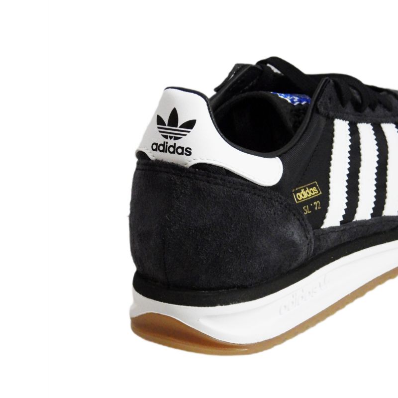 Adidas SL 72 RS black children's sports - IH8078 fekete utcai cipő