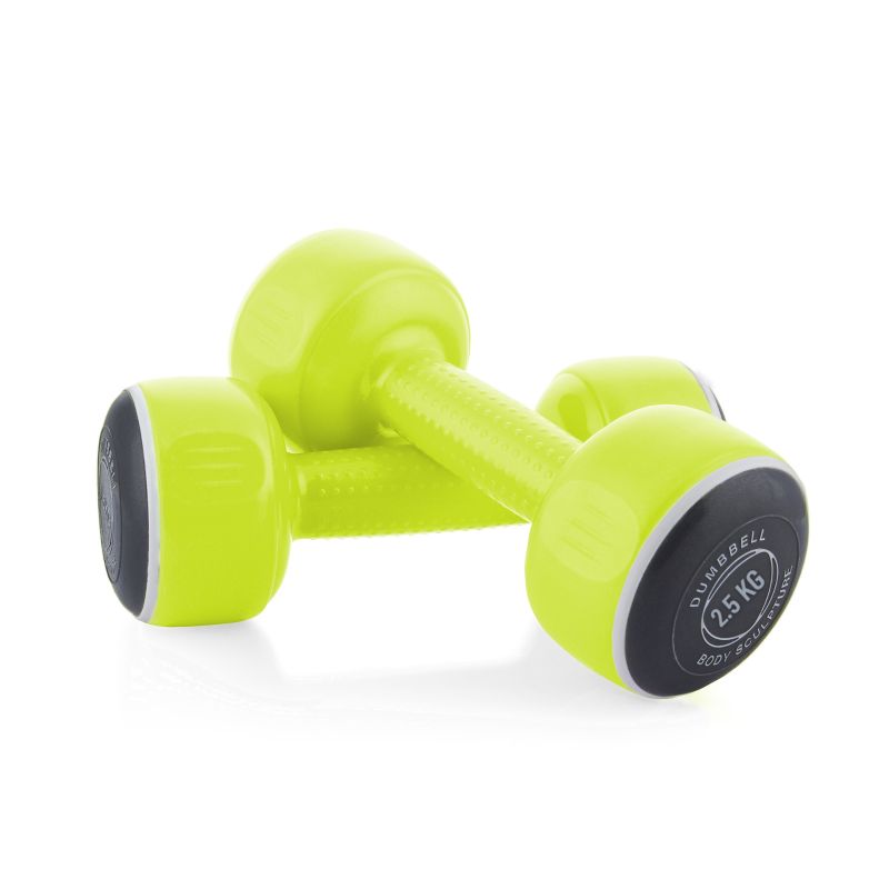 Body Sculpture Smart Bw 108D dumbbells zöld edzőfelszerelés BW108D5KG