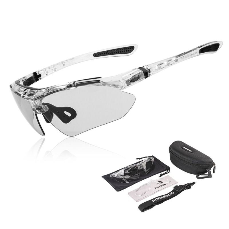 Rockbros sports glasses model 0089 transp glasses, training equipment