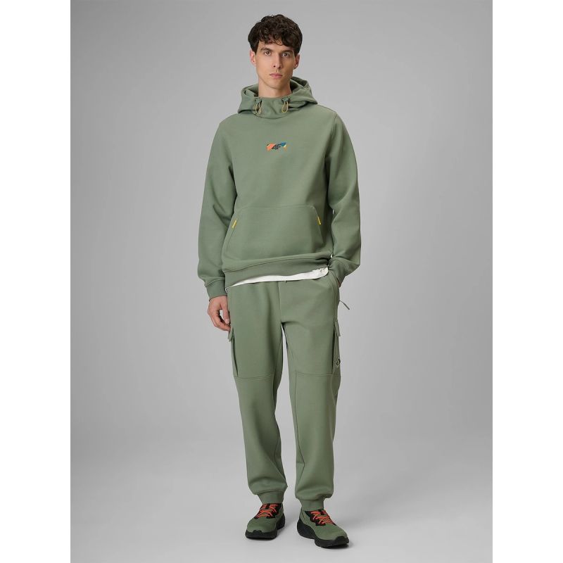 4F Men's regular hooded sweatshirt pulóver 4FRSS26TSWSM2894-44S
