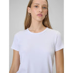 4F Women's slim plain T-shirt póló 4FRAW25TTSHF3623-10S
