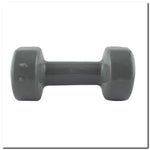 HMS Vinyl-coated cast iron weight 5.0 KG szürke edzőfelszerelés 17-47-007