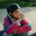 Wozinsky Lightweight BMX/Scooter Helmet M - Black 54-58 cm \ czarny korcsolya HT-38C-199817