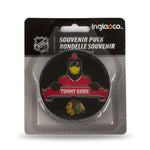 Inny Inglasco NHL Mascot Hockey Puck 510AN001901 Edzőfelszerelés fekete