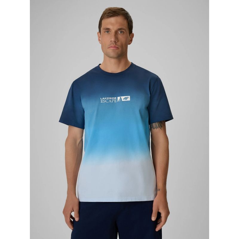 4F Men's regular printed T-shirt póló 4FRSS26TTSHM3995-31S