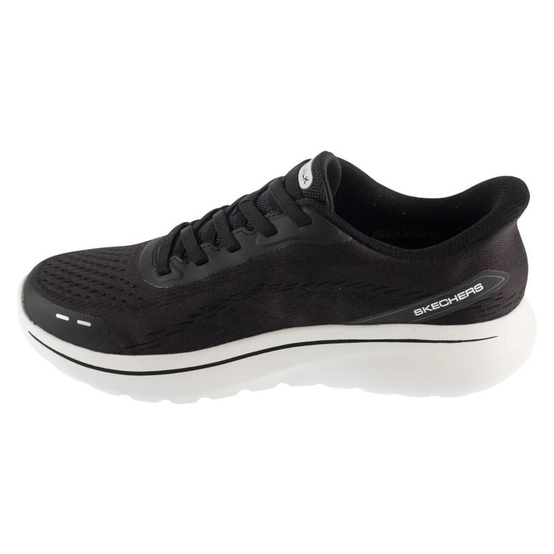 Skechers Go Walk Arch Fit N-Joy Black fekete utcai cipő 217075-BKW