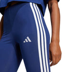 Adidas Essentials 3-Stripes Cotton Women's Dark Blue 2xs női leggings JE0067