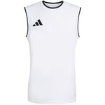 Adidas Men's Entrada 26 Sleeveless Jersey White fehér póló