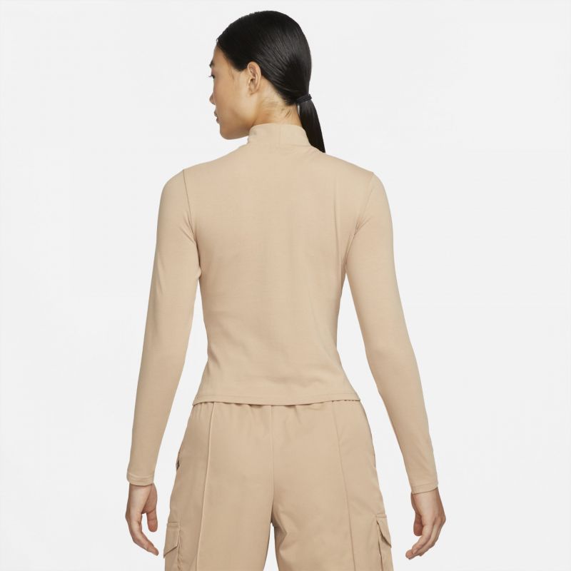 Nike Sportswear Collection Essentials Beige bézs pulóver