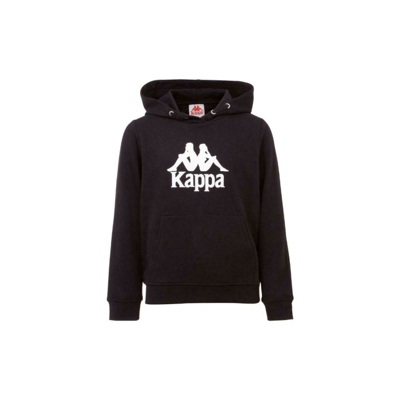 Kappa Taino Kids Hoodie Junior fekete kapucnis pulóver 705322J-19-4006