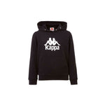 Kappa Taino Kids Hoodie Junior fekete kapucnis pulóver 705322J-19-4006