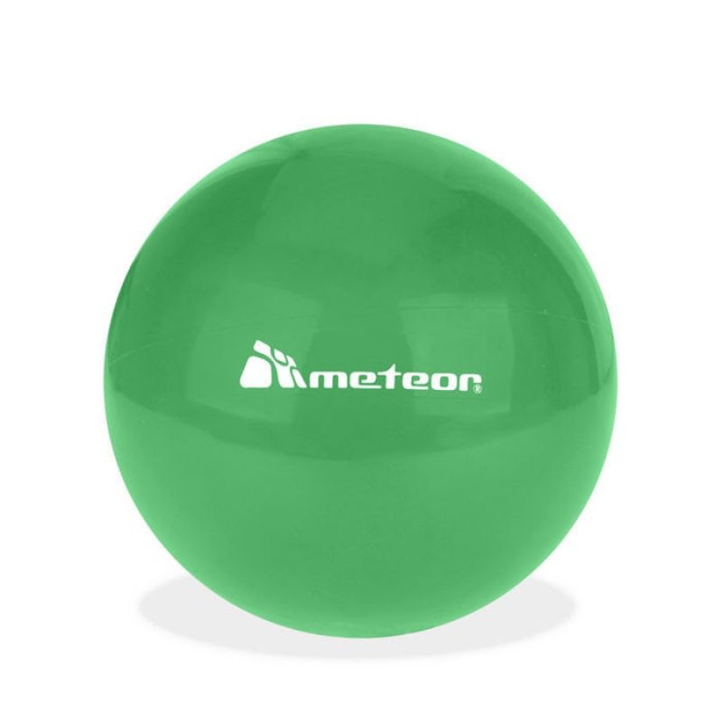 Meteor rubber ball 20cm green zöld balls, gym balls
