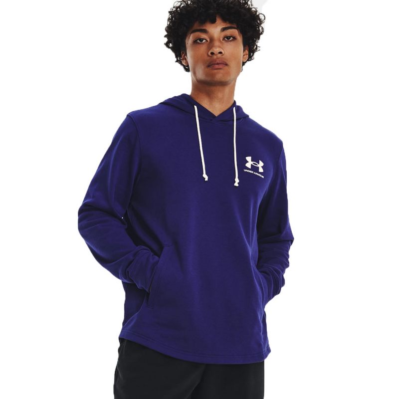 Under Armour Armor UA Rival Terry LC HD sweatshirt M 1370401 468 Pulóver