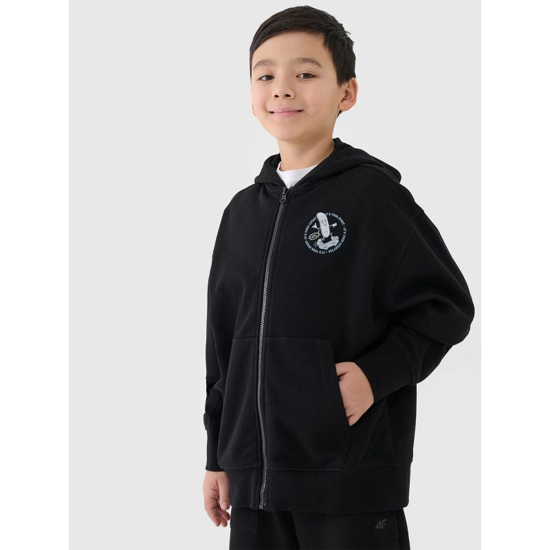 4f Boy's zip-up hooded sweatshirt 4FJRSS25TSWSM2042-20S General