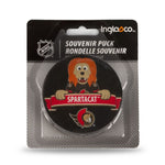 Inny Inglasco NHL Mascot Hockey Puck 510AN001901 Edzőfelszerelés fekete