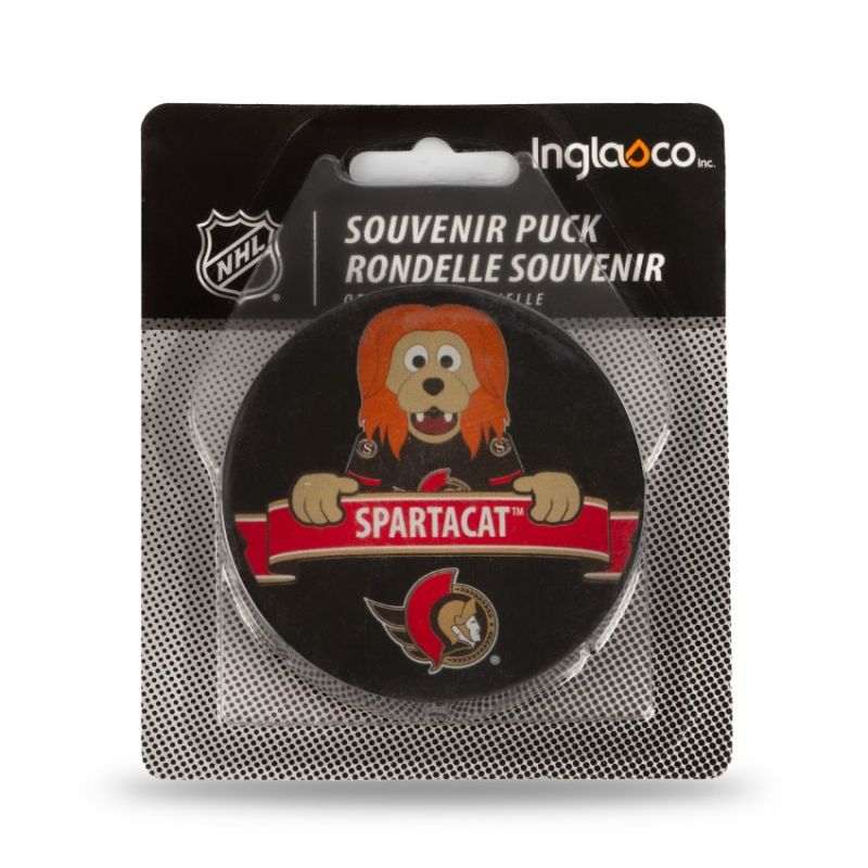 Inny Inglasco NHL Mascot Hockey Puck 510AN001901 Edzőfelszerelés fekete