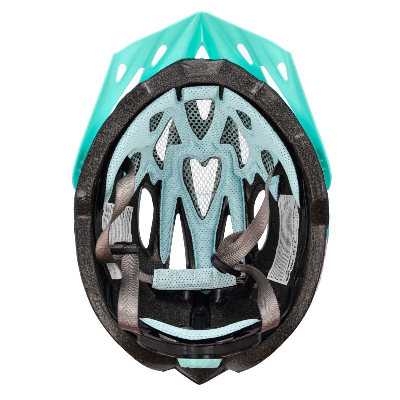 Meteor Marven pink/mint bicycle helmet rózsaszín sisak 24739-24740