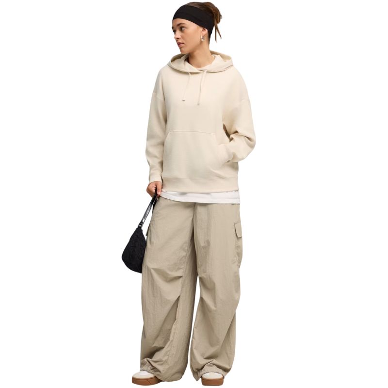 Puma ESS Elevated Comfort Hoodie 691814 krém kapucnis pulóver