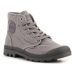 Palladium Pampa High Hi M 02352-071-M Gray Flannel shoes Cipő