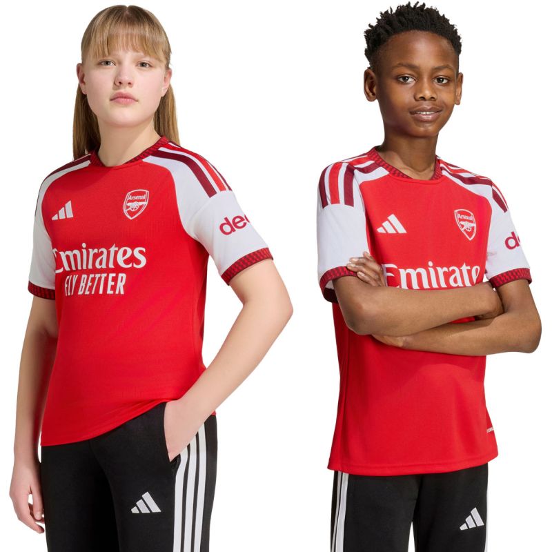Adidas Arsenal FC 26/27 Home Jersey Kids' Shirt, Red piros gyerek póló KB9947