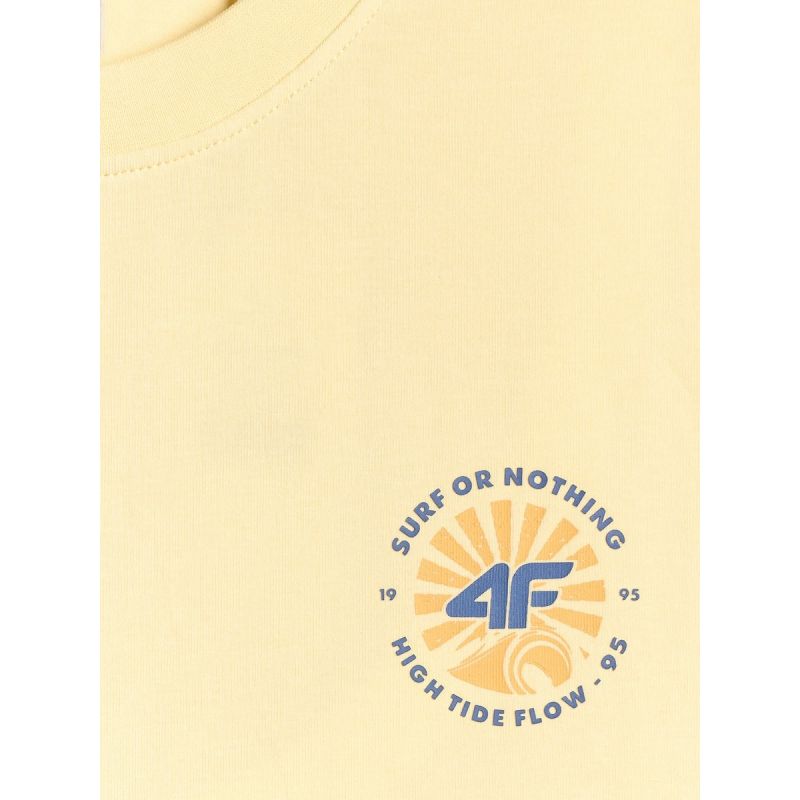4F Men's regular printed T-shirt póló 4FRSS26TTSHM4293-73S