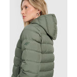 Women's down jacket with natural filling 4F 4FRAW25TDJAF0800-43S