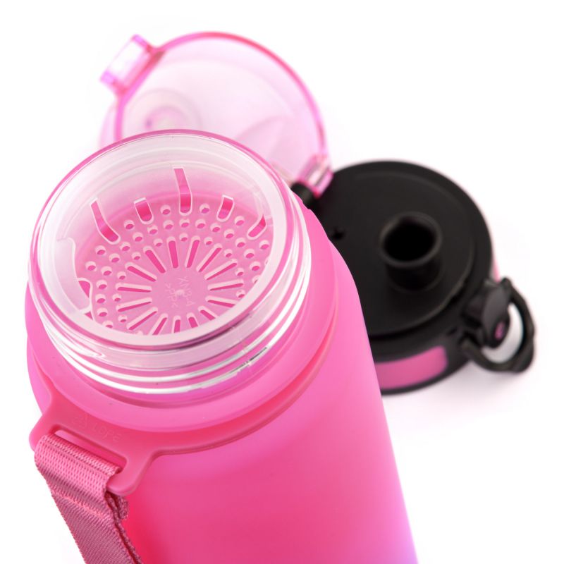 Meteor Bottle 500 ml pink/purple uniw water bottles, training equipment