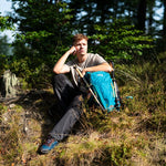 Nc1917 Blue Rambler Tourist Backpack 40l Nils Camp kék hátizsák